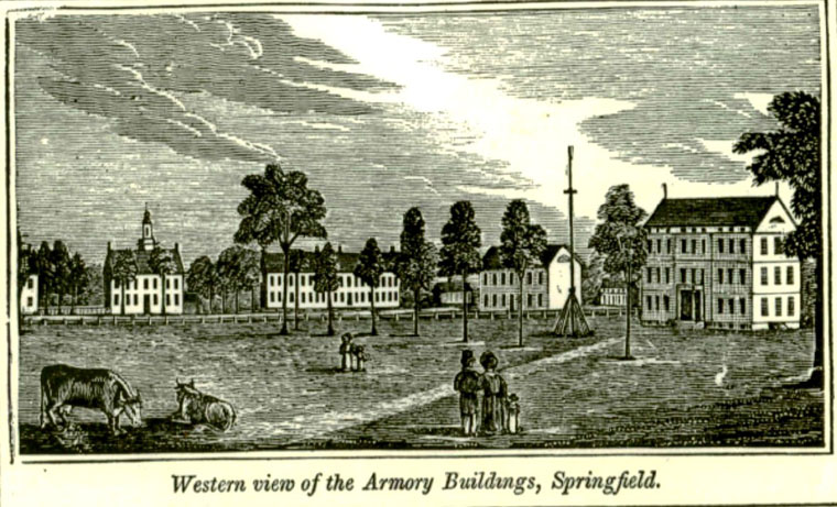 Western View of Armory illustration