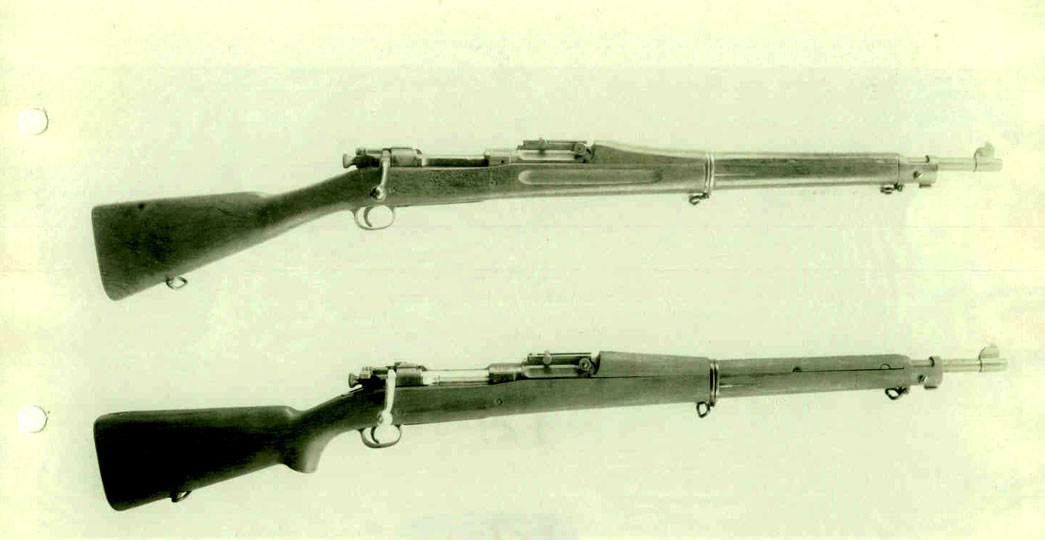 Two model 1903 rifles