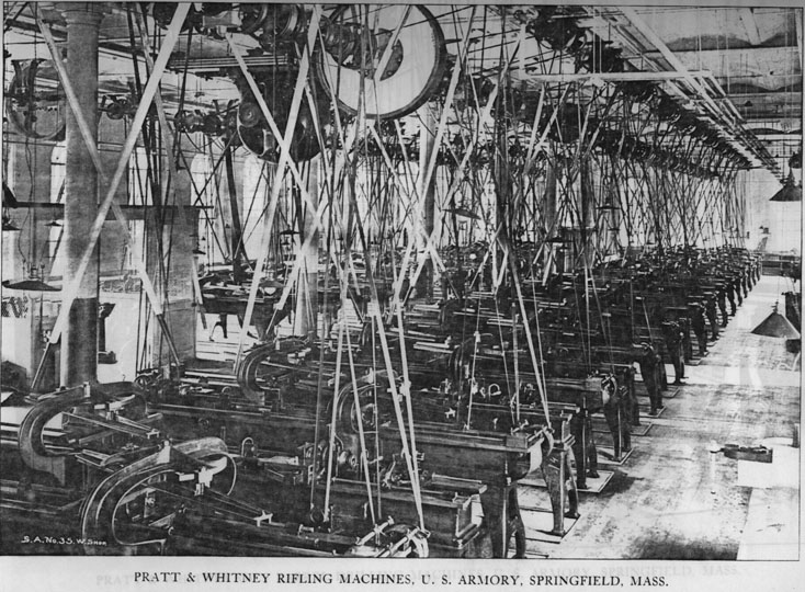 Pratt & Whitney Rifling Machines, ca. 1917